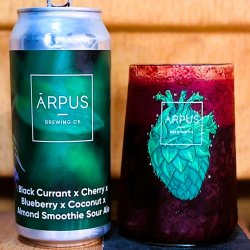 Ārpus Brewing Co. Black Currant x Cherry x Blueberry x Coconut x Almond Smoothie Sour Ale