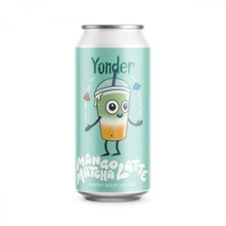 Yonder Brewing Mango Matcha Latte