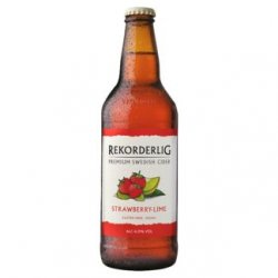 Rekorderlig Premium Swedish Cider Strawberry-Lime 500ml - Kay Gee’s Off Licence