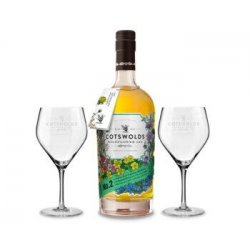Gin Cotswolds No.2 Wildflower 700ml + 2 Copas de Regalo - Sabremos Tomar