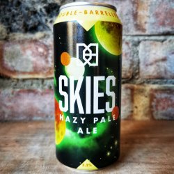 Double Barrelled Skies Hazy Pale 5.2% (440ml) - Caps and Taps