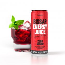 BISSAP ENERGY JUICE 12u - African Drink Zero Sugar - Click&Brew