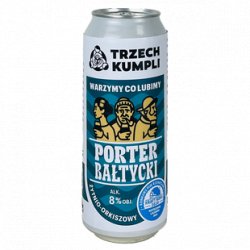 Trzech Kumpli Porter Bałtycki Żytnio-Orkiszowy