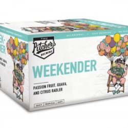 Two Pitcher’s Weekender Radler 6 pack12 oz cans - Beverages2u