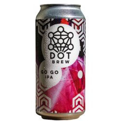 Dot Brew - Go Go IPA NEIPA 5.8% ABV 440ml Can - Martins Off Licence