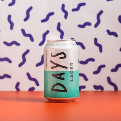 Days  Alcohol-Free Lager  0.0% 330ml Can - All Good Beer