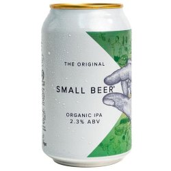 Small Beer Brew Co  Organic IPA  2.3% 330ml Can - All Good Beer