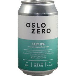 Oslo Brewing Company Oslo Zero - Easy IPA