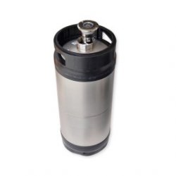 Barril GOKEG inox 20L con espadín tipo A - Todocerveza