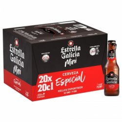 Cerveza Estrella Galicia especial mini pack 20 botellas 20 cl. - Carrefour España