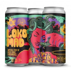 Dois Corvos Loko Mad, Imperial Stout - Seven Island Collab - Dois Corvos Cervejeira