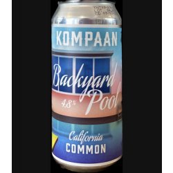 Kompaan BackYard Pool 440ml - Bierwinkelier