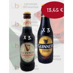 Lote Selección de cerveza irlandesa - Cervezas Diferentes