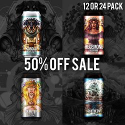 Tartarus 50% SALE - 12 OR 24 CAN PACK - Tartarus Beers