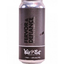 Wild East Brewing Co Fervor & Defiance - Half Time