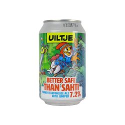 Uiltje Better Safe Than Sahti - Drankenhandel Leiden / Speciaalbierpakket.nl