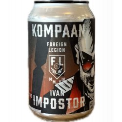 Kompaan Foreign Legion Ivan The Impostor 330ml - Bierwinkelier