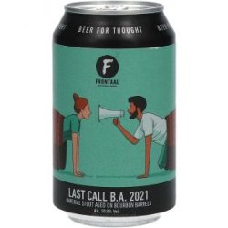 Frontaal Last Call B.A. 2021 Imperial Stout - Drankgigant.nl