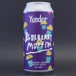 Yonder - Blueberry Muffin - 6% (440ml) - Ghost Whale