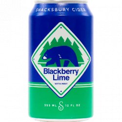 Shacksbury Cider Blackberry Lime - Half Time