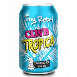 Tiny Rebel- Clwb Tropica 5.5% ABV 330ml Can - Martins Off Licence