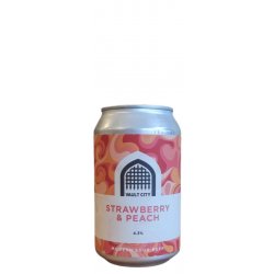 Vault City Brewing Strawberry & Peach - Craft & Draft