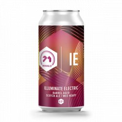 71 Brewing Illuminate Electric - Barrel Aged Scotch Ale  Wee Heavy 440ml Can - Fountainhall Wines