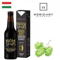 Horizont Night Shift 2022 Russian Imperial Stout Aged in Tennessee Whiskey Barrels 330ml - Drink Online - Drink Shop