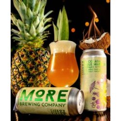 More Brewing Co  Piña Colada Double Marbles - Glasbanken