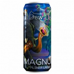 Dew Drop- Magnum Pilsner 4.3% ABV 440ml Can - Martins Off Licence