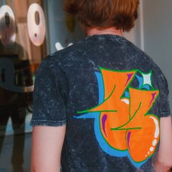 Omnipollo Three Times Three acid wash t-shirt - Omnipollo