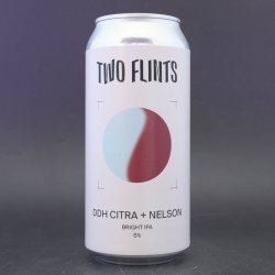 Two Flints - DDH Citra + Nelson Bright IPA - 6% (440ml) - Ghost Whale