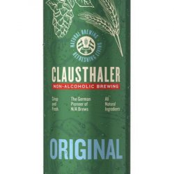 Clausthaler Non-Alcoholic 500ml Cans - Beer Store Australia