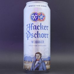 Hacker Pschorr - Weissbier [can] - 5.5% (500ml) - Ghost Whale