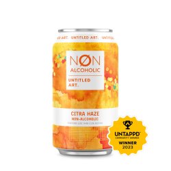 Untitled Art — NA Citra Haze, 6-pack of 12 oz cans - Minus Moonshine