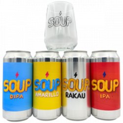 Garage Beer Co. – SOUP – SET! + Glas! - Rebel Beer Cans
