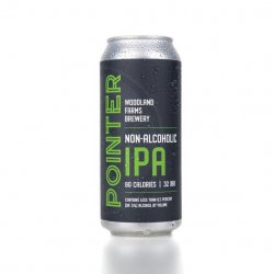 Woodland Farms Brewery — Pointer, Non-Alcoholic IPA - 4-pack of 16 oz cans - Minus Moonshine