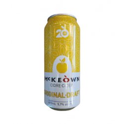 Cidre Mckeown - Original Draft - 473ml - La Bière à Boire