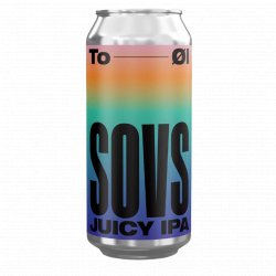 To Øl- Sovs Juicy IPA 6% ABV 440ml Can - Martins Off Licence