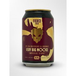 Fierce Beer Very Big Moose 2025 (Rye BA Raspberry & Coconut Edition)