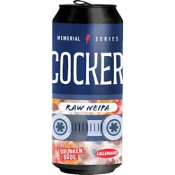 Drunken Bros COCKER (RAW NEIPA) 6,7%  12 latas 44cl - Drunken Bros