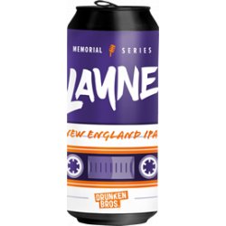 Drunken Bros LAYNE (New England IPA) 6%  12 latas 44cl - Drunken Bros