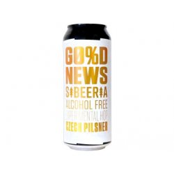 Sibeeria - Go%d - Good News FREE Czech Pilsner 0,5l can 0,5% alk. - Beer Butik