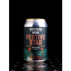 Northern Monk  Festive Star 2023  Porter Chocolat Vanille Cannelle  5,2% - Quaff Webshop