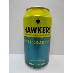 Hawkers West Coast IPA 7.2% 375ml - Grape & Grain