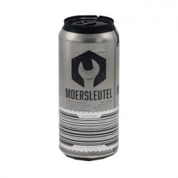 Moersleutel Craft Brewery Barcode: Silver & Jet Black