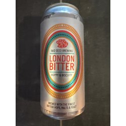 Bad Seed Brewing London Bitter