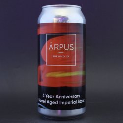 Arpus Brewing Co - 6 Year Anniversary: BA Imperial Stout - 13% (440ml) - Ghost Whale