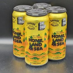 One Drop Home Land & Sea - Hazy DIPA - Garage Project Collab Can 4pk - Saccharomyces Beer Cafe