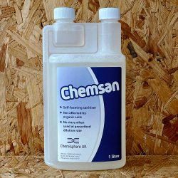 Chemsan - No Rinse Steriliser  Sanitiser - 1 Litre - (Like StarSan) - Brewbitz Homebrew Shop